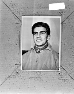 Frans de Munck , voetballer, 1957, kop, Bestanddeelnr 924-0685