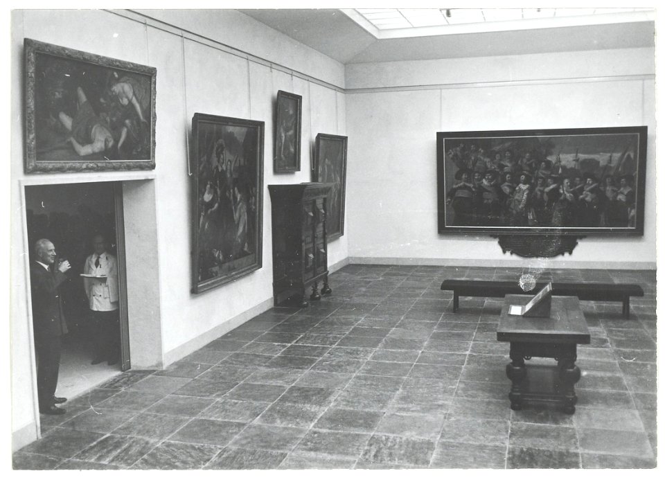 Frans Hals Museum. Opening van de Frans Halszaal door burgemeester Cremers. NL-HlmNHA 54008658