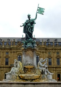 Frankoniabrunnen - Würzburg, Germany - DSC05274