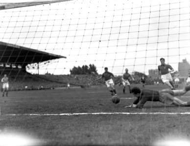 Frankrijk tegen Nederland 4-0., Bestanddeelnr 902-1845