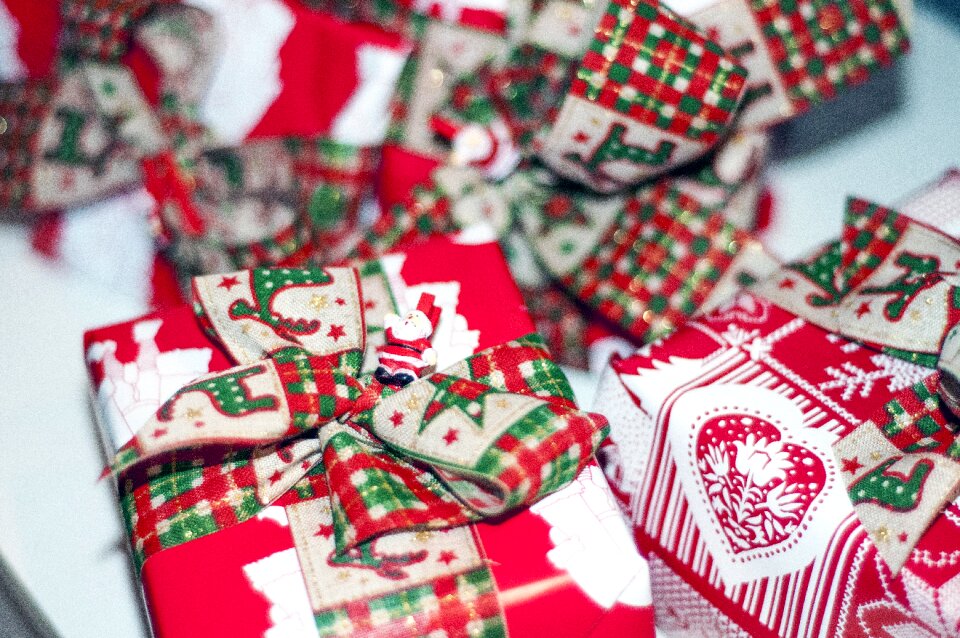 Bows christmas festive