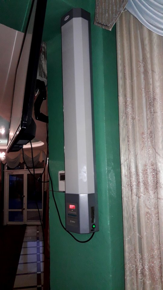 Germicidal lamp (hotel Olimp, Anapa) (03)