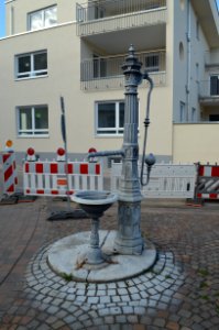 Germersheim, Brunnen Hauptstraße, Am Hintereck (2)