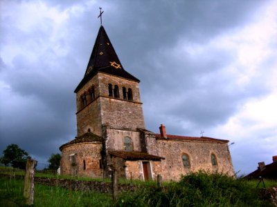 Germolles-sur-Grosne (Saône-et-Loire, Fr) église (3)