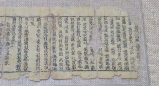 Inner Mongolia Museum Tangut dharani 2 Section A