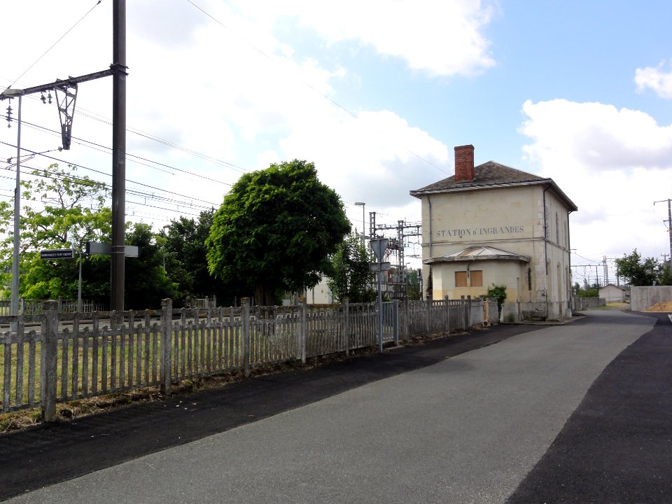 Ingrandes-sur-Vienne (Vienne) gare