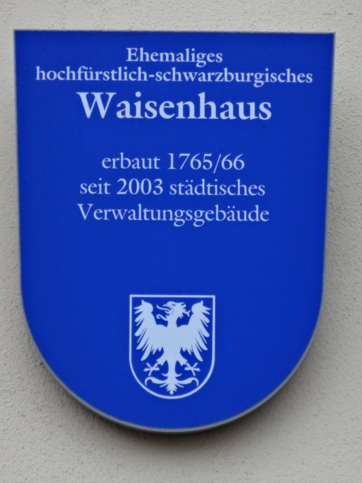 Infotafel Am Plan 2, Arnstadt