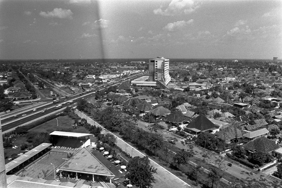 Indonesie, Djakarta, overzicht gedeelte Djakarta, Bestanddeelnr 924-8339