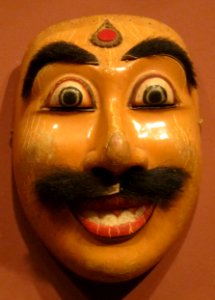 Indonesian mask in the Honolulu Museum of Art, XVI