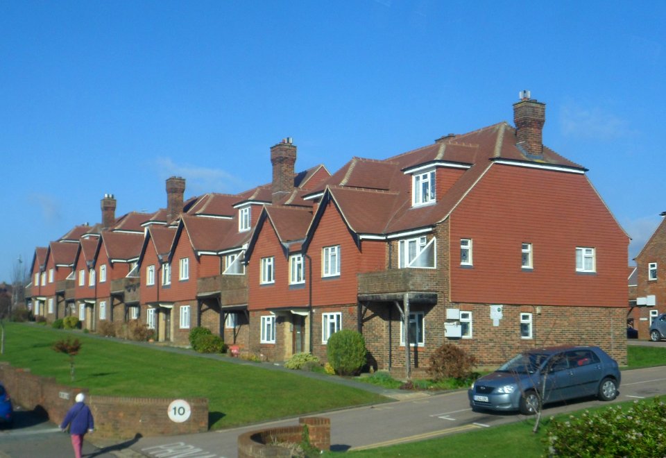 King George VI Mansions, Court Farm Road, West Blatchington (February 2019)