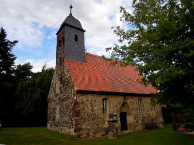 Kirche Reinsdorf -Südwestansicht- August 2020