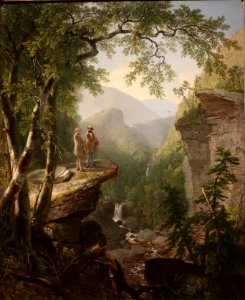 Kindred Spirits by Thomas Cole, 1849