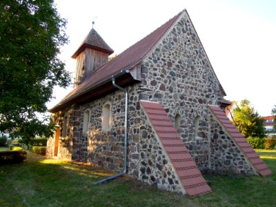 Kirche Kerzendorf -Südostansicht- Ende September 2020
