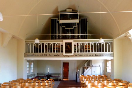 Kirche Staaken-Gartenstadt Orgelempore