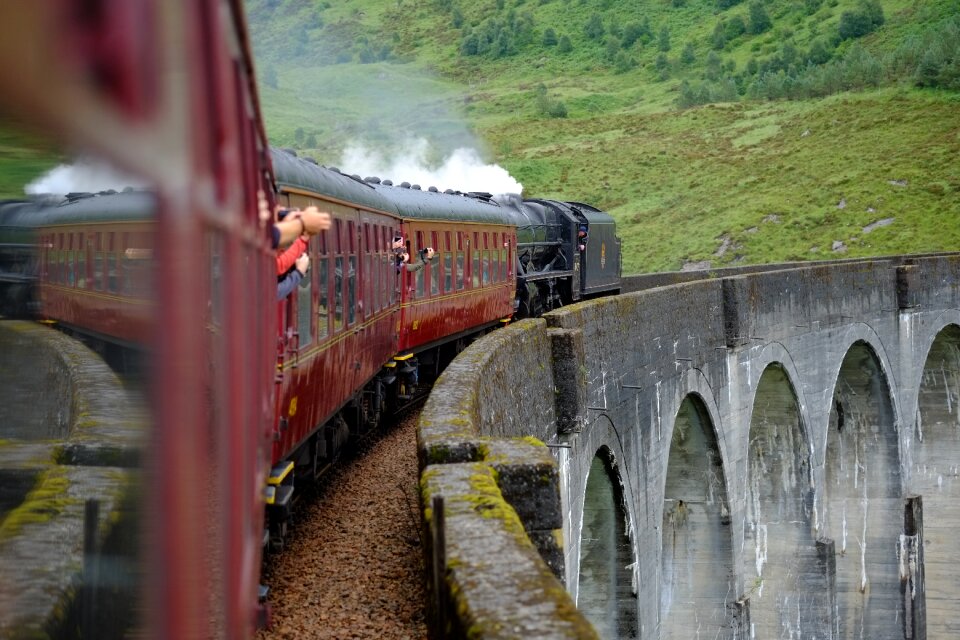 Outdoors river hogwarts express