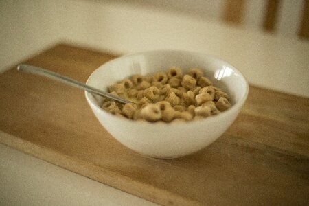 Bowl spoon cereal