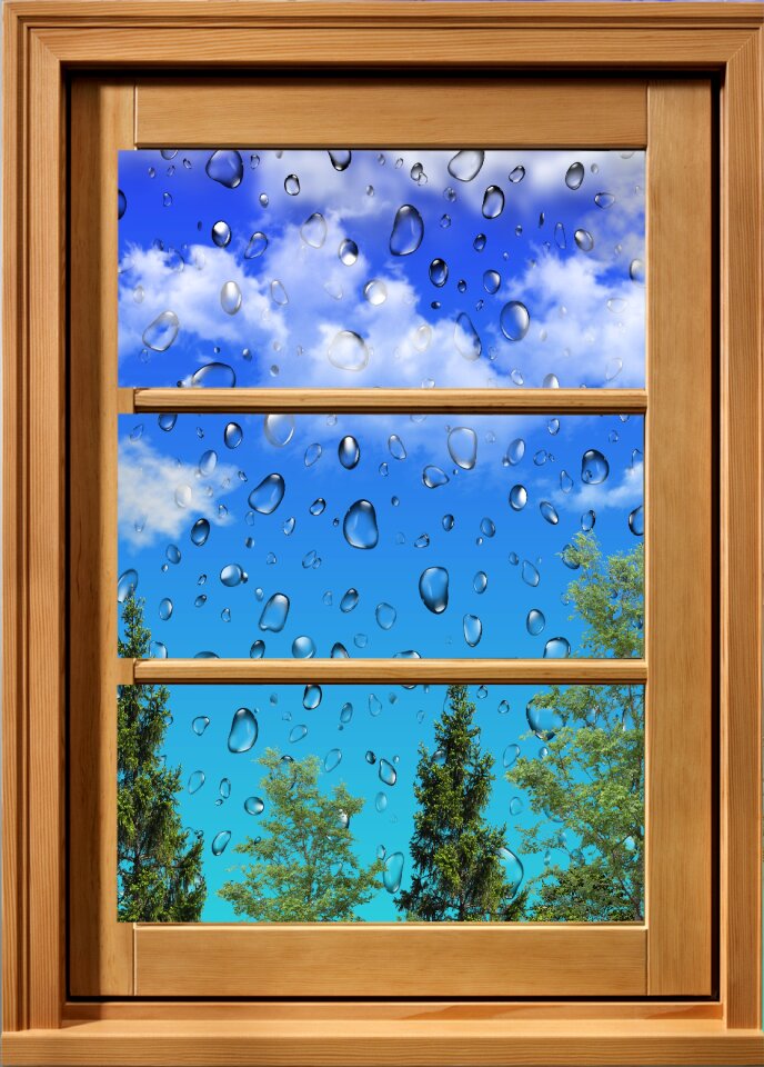 Rain clouds brown rain