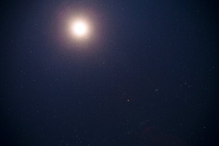 Moon night dark photo