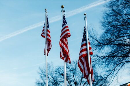 United states blue sky photo