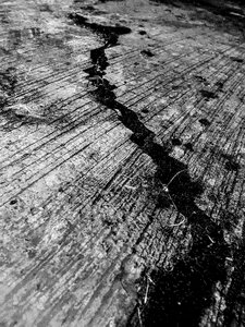 Stones collapse ruins