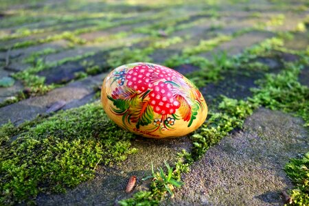 Painted egg decoration souvenir