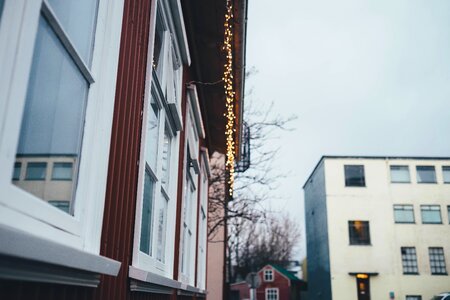 Christmas lights festive