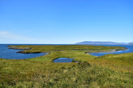 Headland nature shore