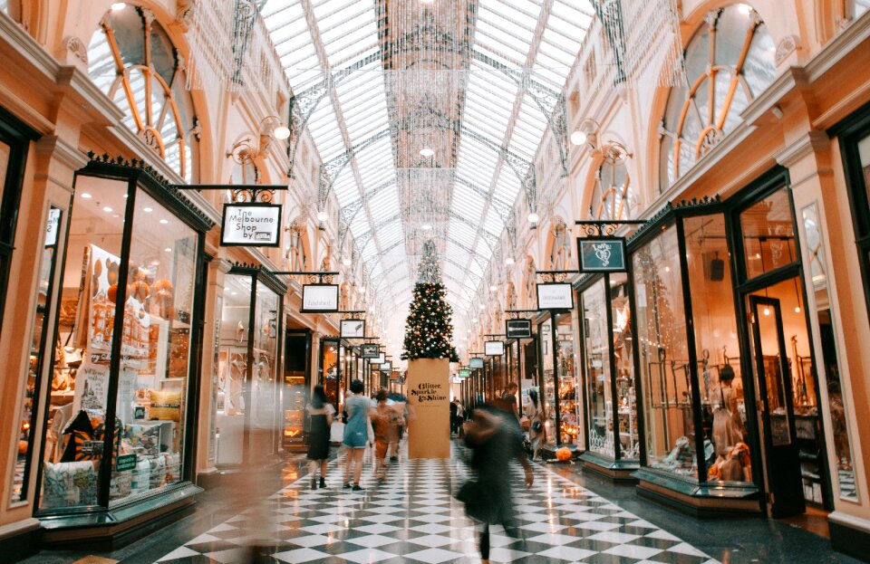 Shopping brown shopping brown shop