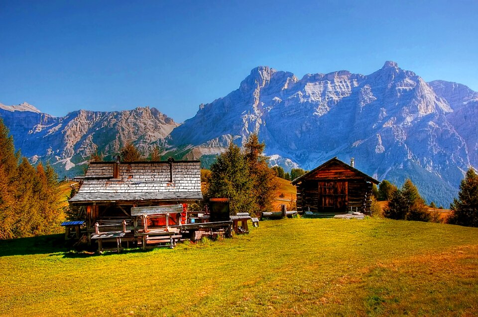 South tyrol alpine view
