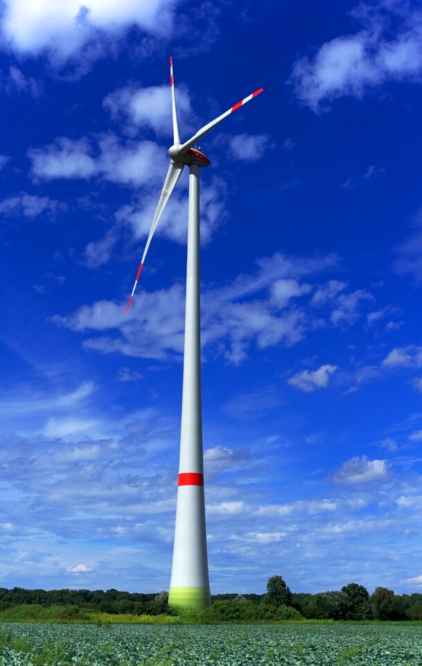 Blue environmental technology rotor