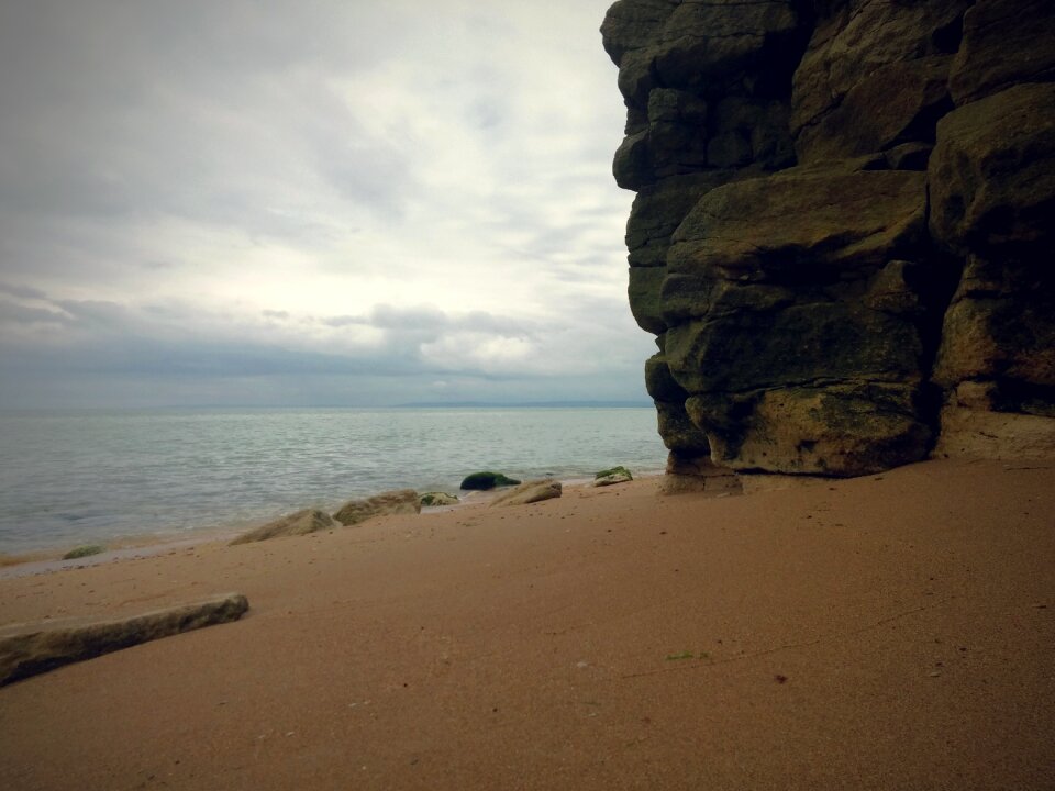 Sea coast landscape