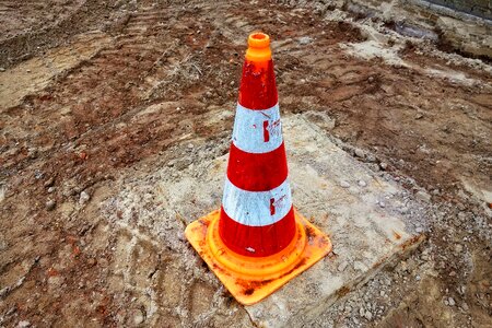 Road cone highway cone safety cones photo