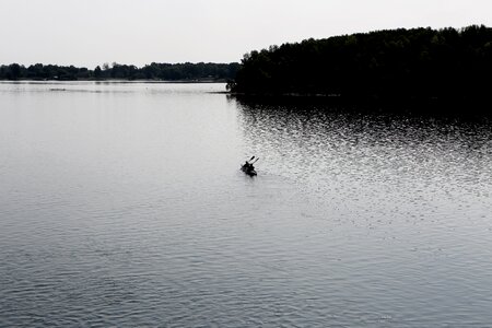 Lake water outdoors