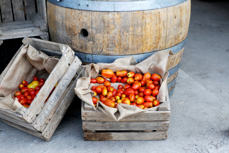Healthy market baskets