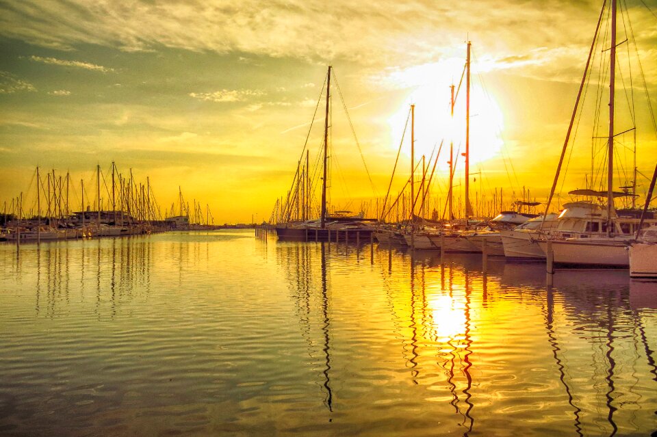 Sailboat ocean boat