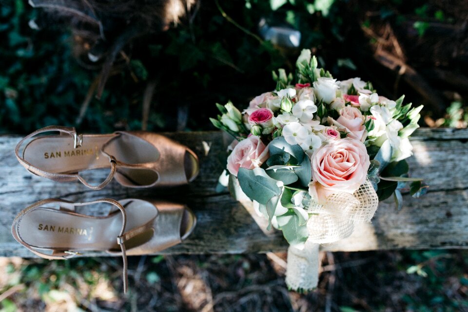 Flower wedding bouquet
