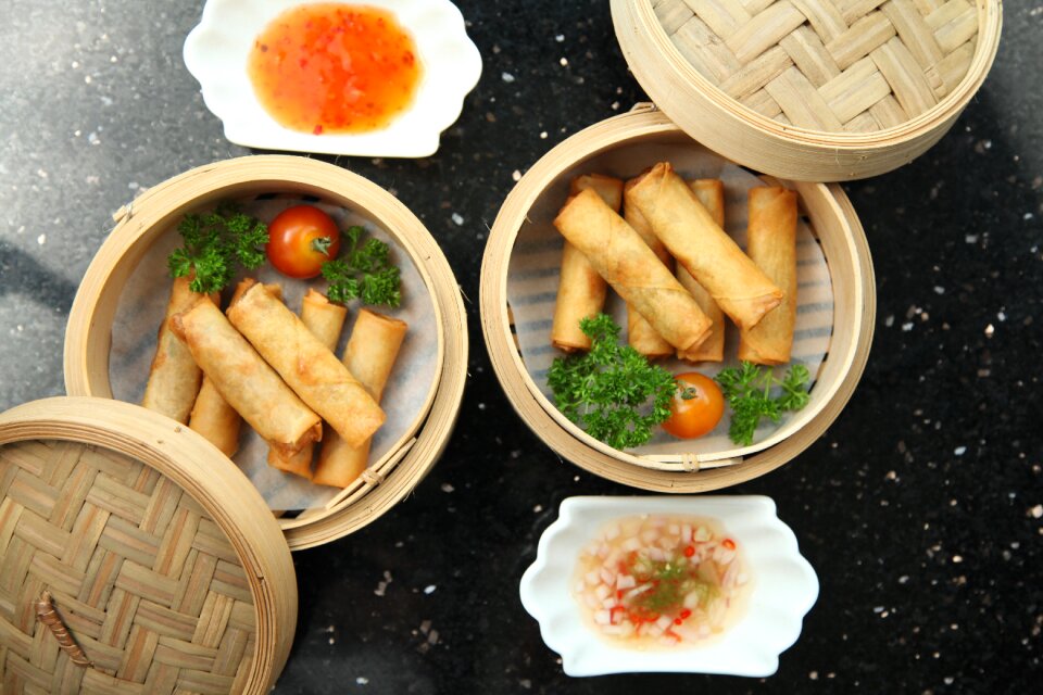 Appetizer roll lunch