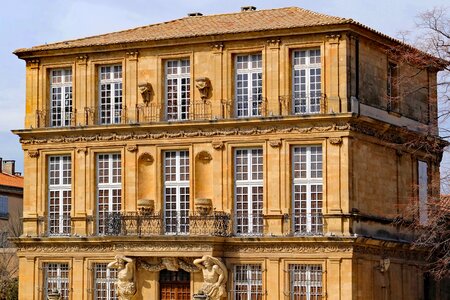 Facade old pavilion