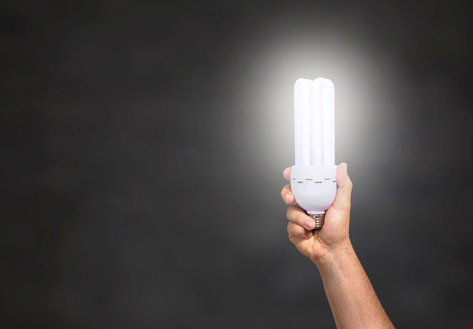 Idea lights darkness
