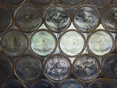 Translucent circles texture photo