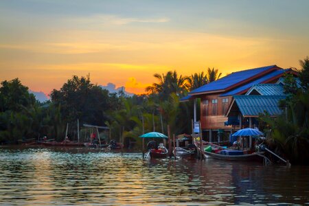 Thailand river am lonely