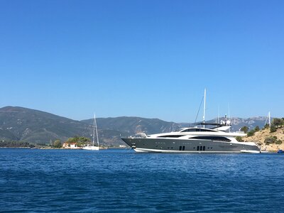 Greece powerboat bay