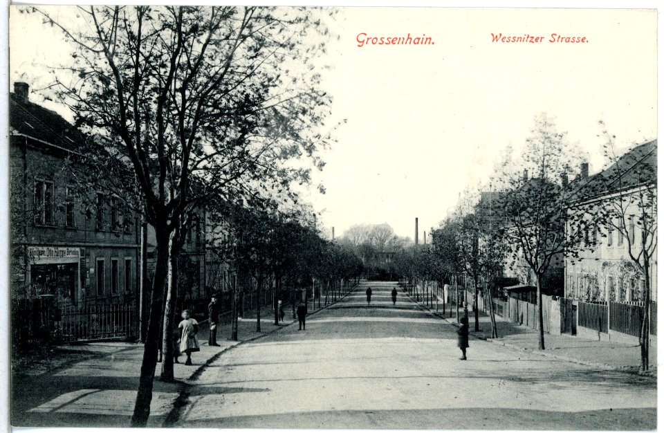 14218-Großenhain-1912-Weßnitzer Straße-Brück & Sohn Kunstverlag