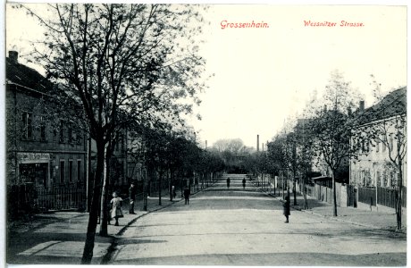 14218-Großenhain-1912-Weßnitzer Straße-Brück & Sohn Kunstverlag