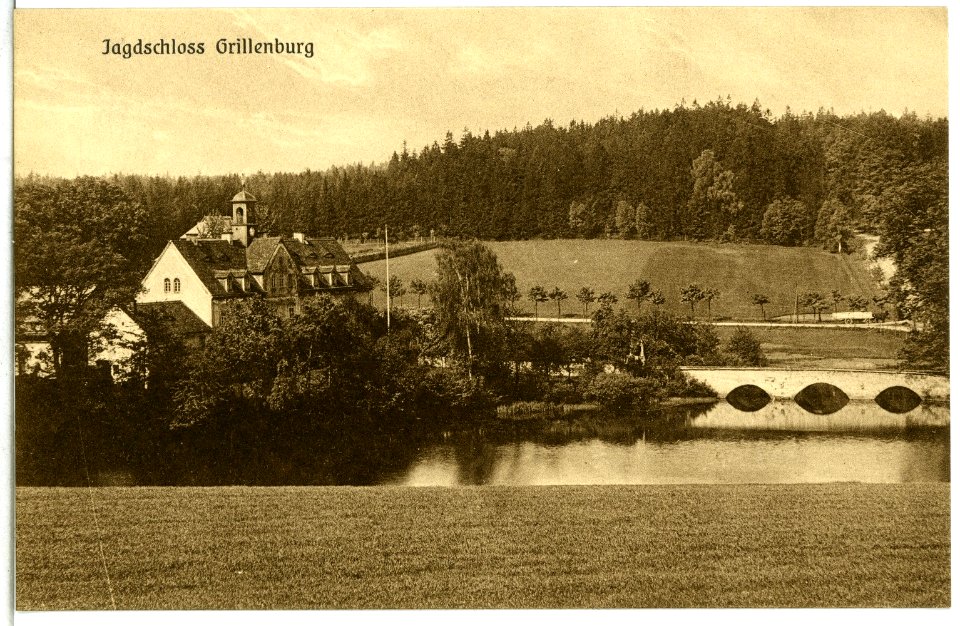14726-Grillenburg-1912-Schloß-Brück & Sohn Kunstverlag