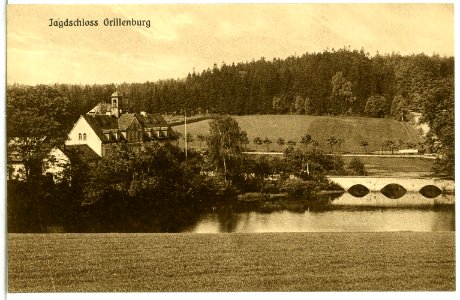14726-Grillenburg-1912-Schloß-Brück & Sohn Kunstverlag
