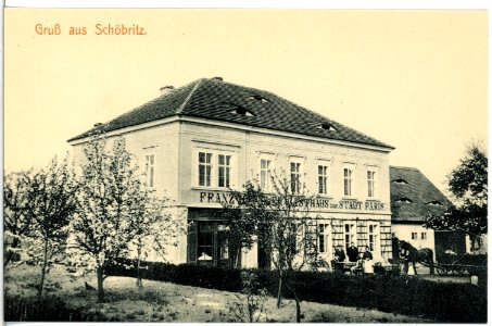 14684-Schöbritz-1912-Gasthaus-Brück & Sohn Kunstverlag