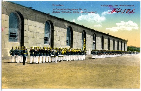 14503-Dresden-1912-2. Grenadier-Regiment Nr. 101 Kaiser Wilhelm König zu Preußen-Brück & Sohn Kunstverlag