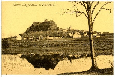 14509-Karlsbad-1912-Ruine Engelshaus-Brück & Sohn Kunstverlag