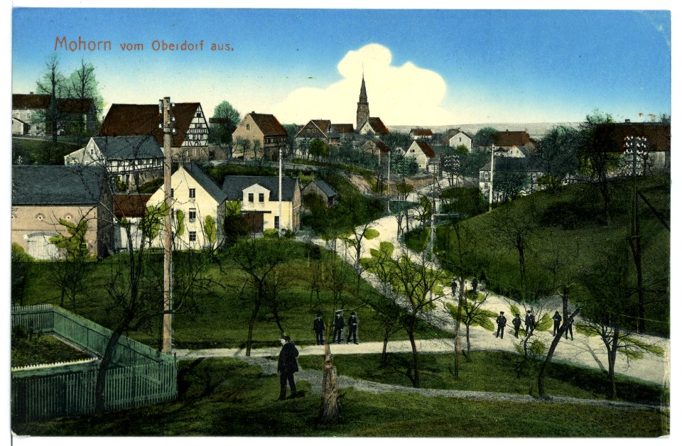 15486-Mohorn-1913-vom Oberdorf aus-Brück & Sohn Kunstverlag